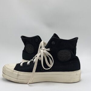 Converse black sneakers size 9 women’s